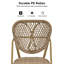 Tabouret de bar d'extérieur Alfanette 29,53-1110476970