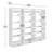 Garagecore 3 Shallow Cabinets In White-530751237