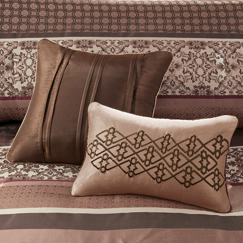 7 Piece Comforter Set Red