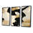 Glam Collage II - 3 Piece Floater Frame Print on Canvas-72043388-72043723