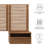 Modway Render Wall Mount Twin Headboard and Modern Nightstands-88459734