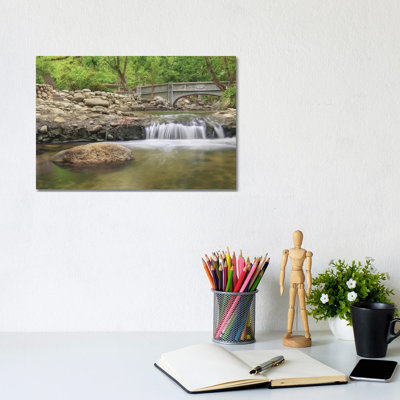 Lithia Park Bridge by Louis Ruth - Wrapped Canvas Print