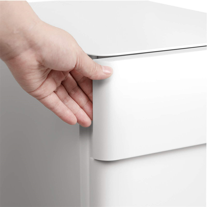 30cm Wide 3 -Drawer Mobile File Cabinet