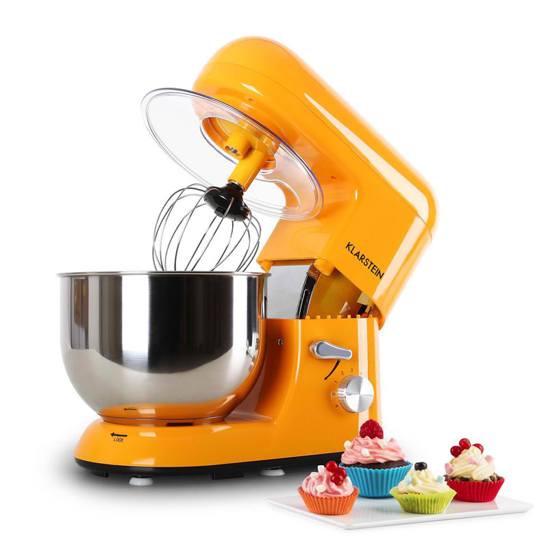 Klarstein Bella 5.2L Stand Mixer, Orange