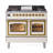 ILVE Nostalgie II Series Noblesse 40 inch Dual Fuel Range with 6 Sealed Burners, Griddle (Glass Door)-105340565-103962071