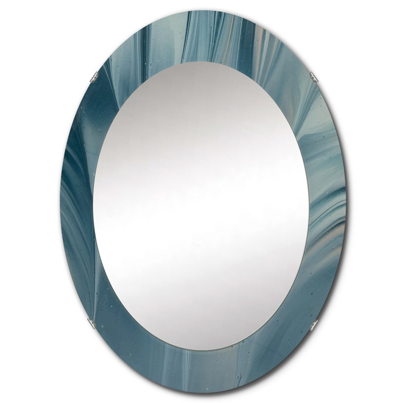 Miroir décoratif moderne et contemporain pour salle de bain / meuble-lavabo, L 20 po x H 30 po