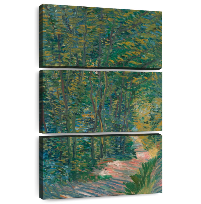 Alvord Path In The Woods, 45" H x 28" W