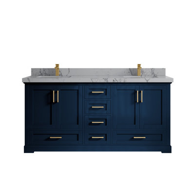 Ensemble de meuble-lavabo double 72 po Esin