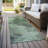 Decicco Washable Abstract Indoor / Outdoor Rug-1942877545