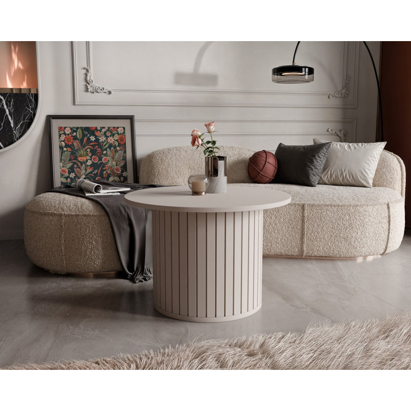 Tashon Coffee Table with Storage, Kaschmir