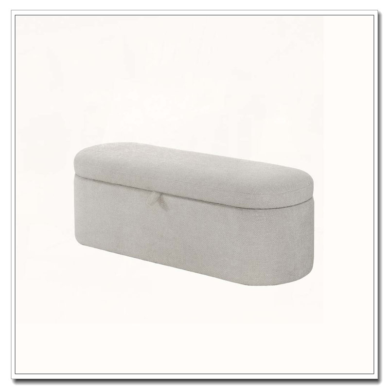 Banc de rangement rembourré, Gruau