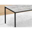 Moderne 3 tables basses, 2 tables basses et 2 tables de bout, dessus en stratifié gris, structure en métal noir avec détails