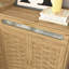 Armoire à café, buffet avec tiroir et tablette réglable, armoire de rangement avec porte de grange