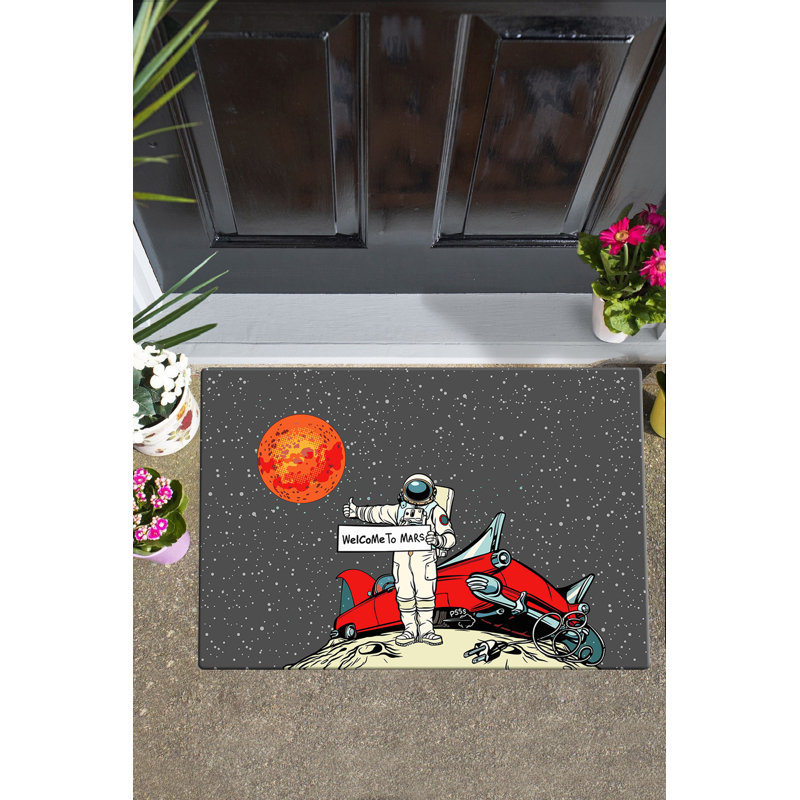 Paillasson durable en PVC antidérapant de 15,7 po x 23,6 po | Matériau 100% PVC, lavable à la machine à 86 ° F | Parfait pour l'intérieur et l'extérieur, facile à nettoyer, élégant et fonctionnel