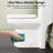 Sotomo Compact One-piece Skirted Toilet, 1.1/1.6 Gpf Round Space-saving Toilet With Soft-close Seat