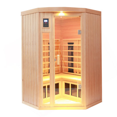 Pièce de sauna intérieure Hemlock