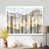White Picture Framed