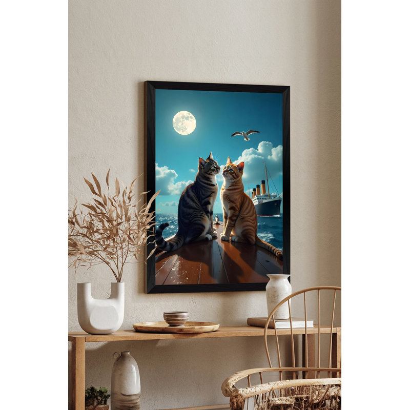 Peinture décorative sans cadre, 13,0 x 19,0 pouces | 100% panneau de fibres à densité moyenne, épaisseur: 0,1 pouce | Art imprimé UV pour une décoration intérieure moderne, design élégant et unique