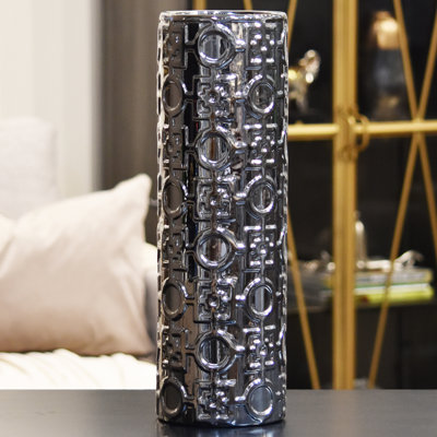 Vase cylindrique rond en céramique Monadnock