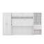 Murphy Bed With Closet, Drawers And Shelves-262038993-262038995