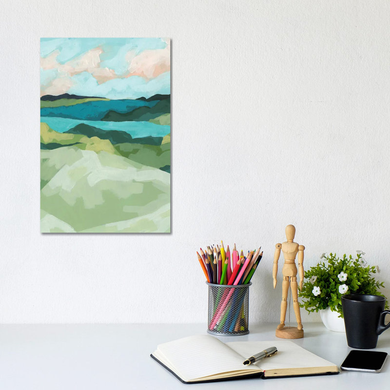 River Prism I by June Erica Vess - Wrapped Canvas Gallery-Wrapped Canvas Giclée, 30.48cm H x 20.32cm W