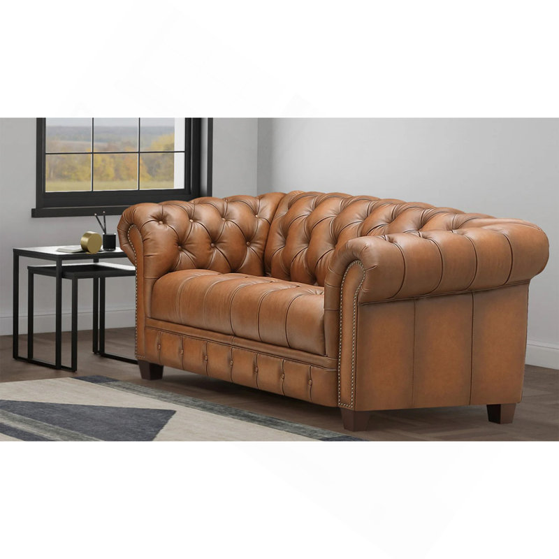 Causeuse en cuir York
