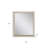 31" Silver Accent Mirror