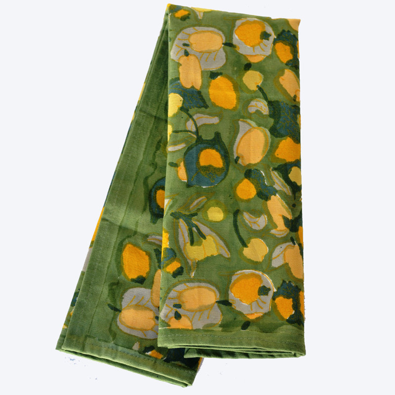 Fruit Floral Tea Towel