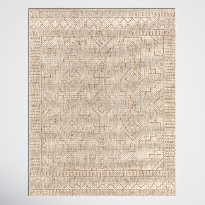 Bronwyn Khaki Indoor/Outdoor Rug & Reviews | Joss & Main