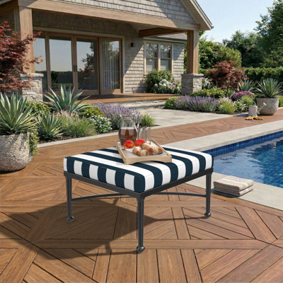Sunbrella® Outdoor Ottoman Seat Cushion