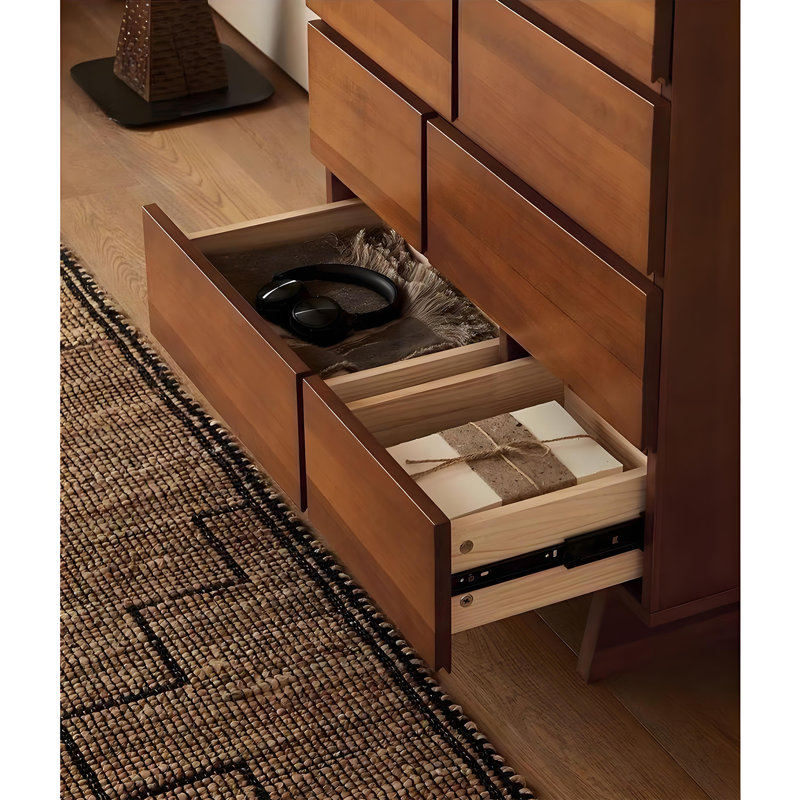 Retro Vertical Accent Chest