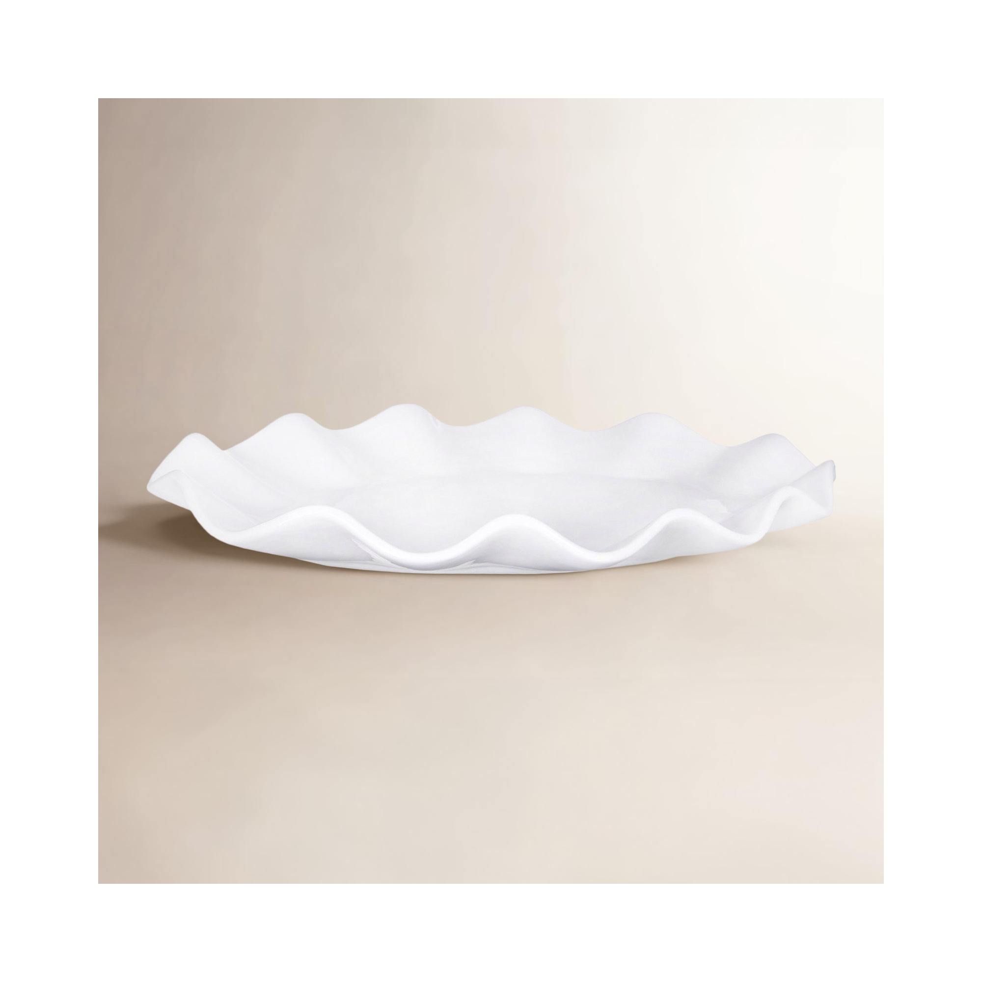 Valini Oval Ceramic Platter, 12.6'' W X 18.8'' L X 2.3'' H