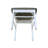 Dugazon Duante Solid Wood Cross Back Side Chair-1500109587