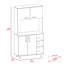 Garde-manger Bayshore à 3 tablettes en wengé noir-608804006