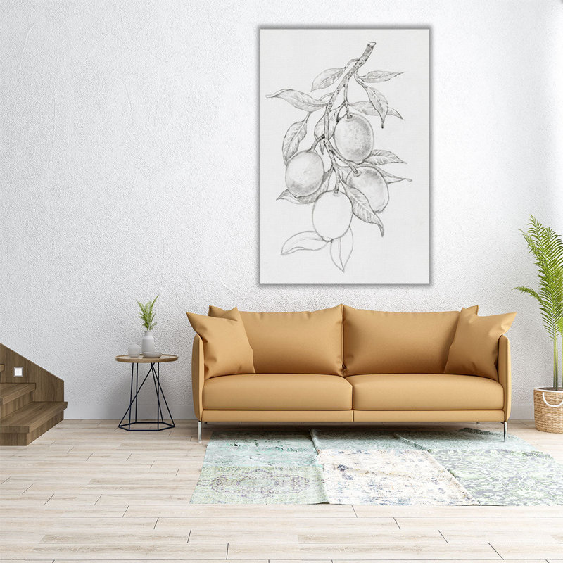 «Fruit-Tree Branch I», impression sur toile, H 60 po x l 40 po
