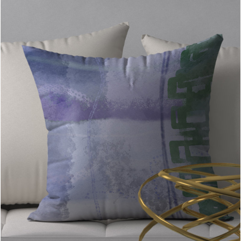 Housse de coussin décorative carrée renommée ideal, 18" x 18"