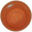 Ensemble de 2 pots à fleurs ronds pour l'extérieur en métal 14,5 po x 14,5 po x 11,25 po Ralen-84080805-84080806