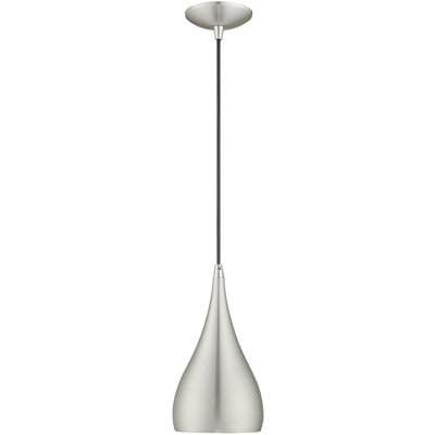 Luminaire suspendu conique à 1 lumière Cristain
