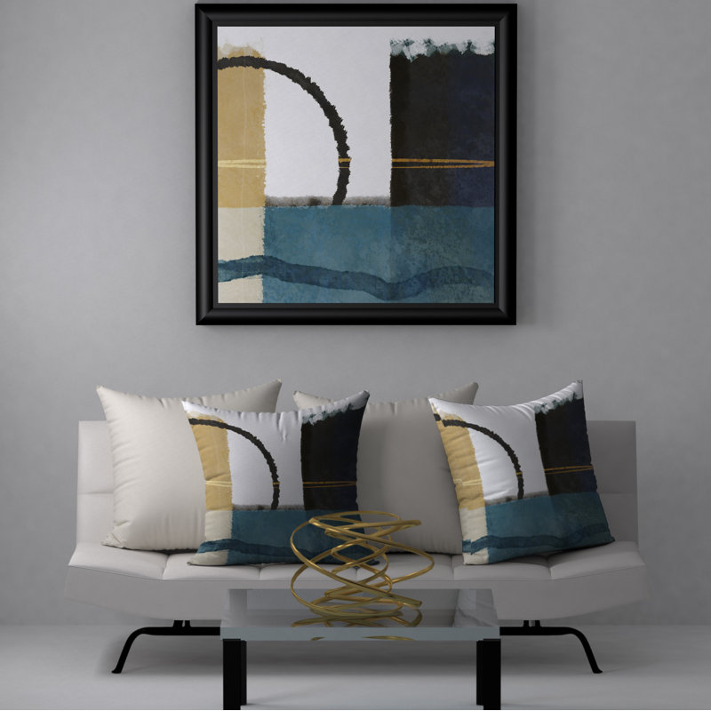 Housse de coussin carrée/insert, 24 po x 24 po