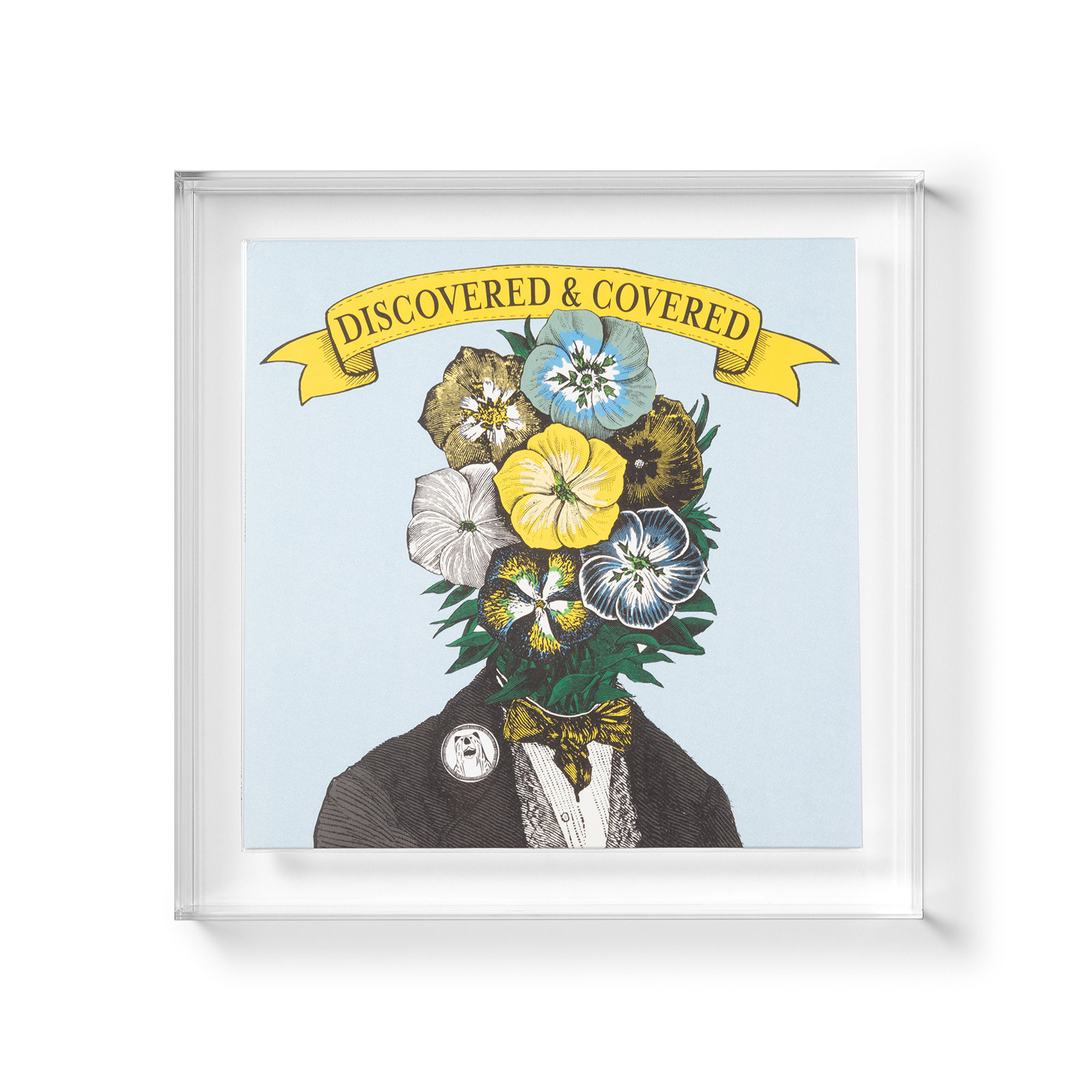 Display & Play Record Frame For 12x12" Albums, Clear