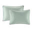 Couvre-lit simple - surdimensionné avec matelassage, rembourrage en coton prélavé pour plus de douceur, comprend et taies décoratives (1 lit simple), lavable à la machine, réversible et lavable à la machine pour un sommeil réparateur