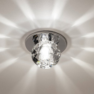 Plafonnier encastré 1 lumière 2 po