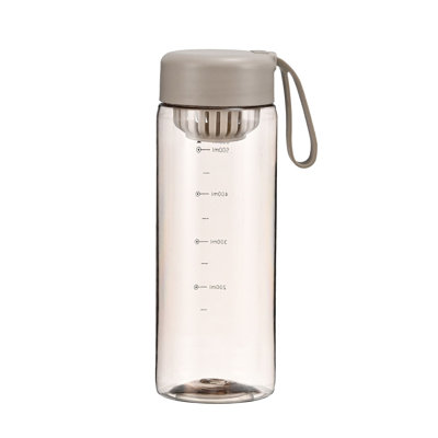 Bouteille d'eau Bouteille d'eau de sport 21,9 onces Bouteille de motivation avec étiquette 600 ml Bouteille d'eau de sport étanche aux fuites convenant à la forme physique en plein air dans les gymnases pour femmes
