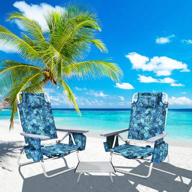 Arlmont & Co. Edenbourgh Folding Beach Chair & Reviews