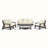 Lagano Wood Outdoor Lounge Chair-1145512120