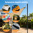 Heavy Duty Steel Shade Sail Post 9.8ft, Galvanized Outdoor Pole with 3 Adjustable Rings for Patio, Backyard, and Pool