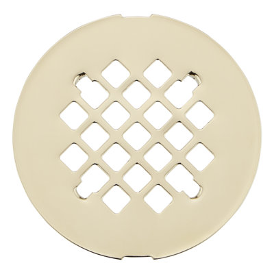 FundamentALL 4-1/4" Round Snap-In Shower Drain Cover