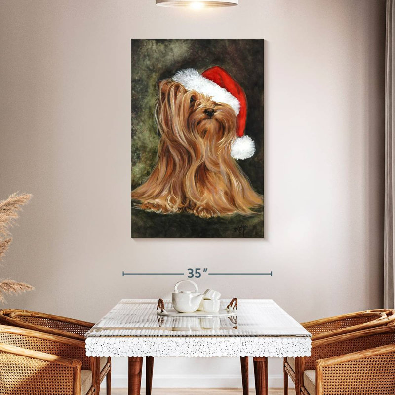 Noel Yorkshire Terrier, H 48 po x l 32 po