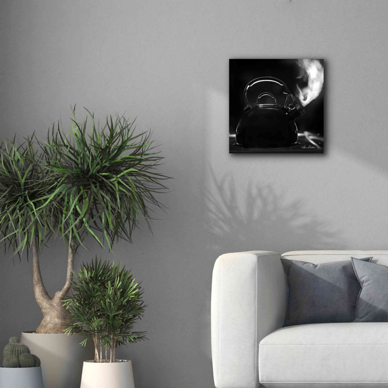 «Tea Time II» par Lori Deiter, art mural sur toile, H 12 po x l 12 po x P 0,75 po
