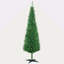 Arbre de Noël artificiel 6 pi avec arbre de Noël mince 6 pi avec 390 branches réalistes et support en plastique-118034162